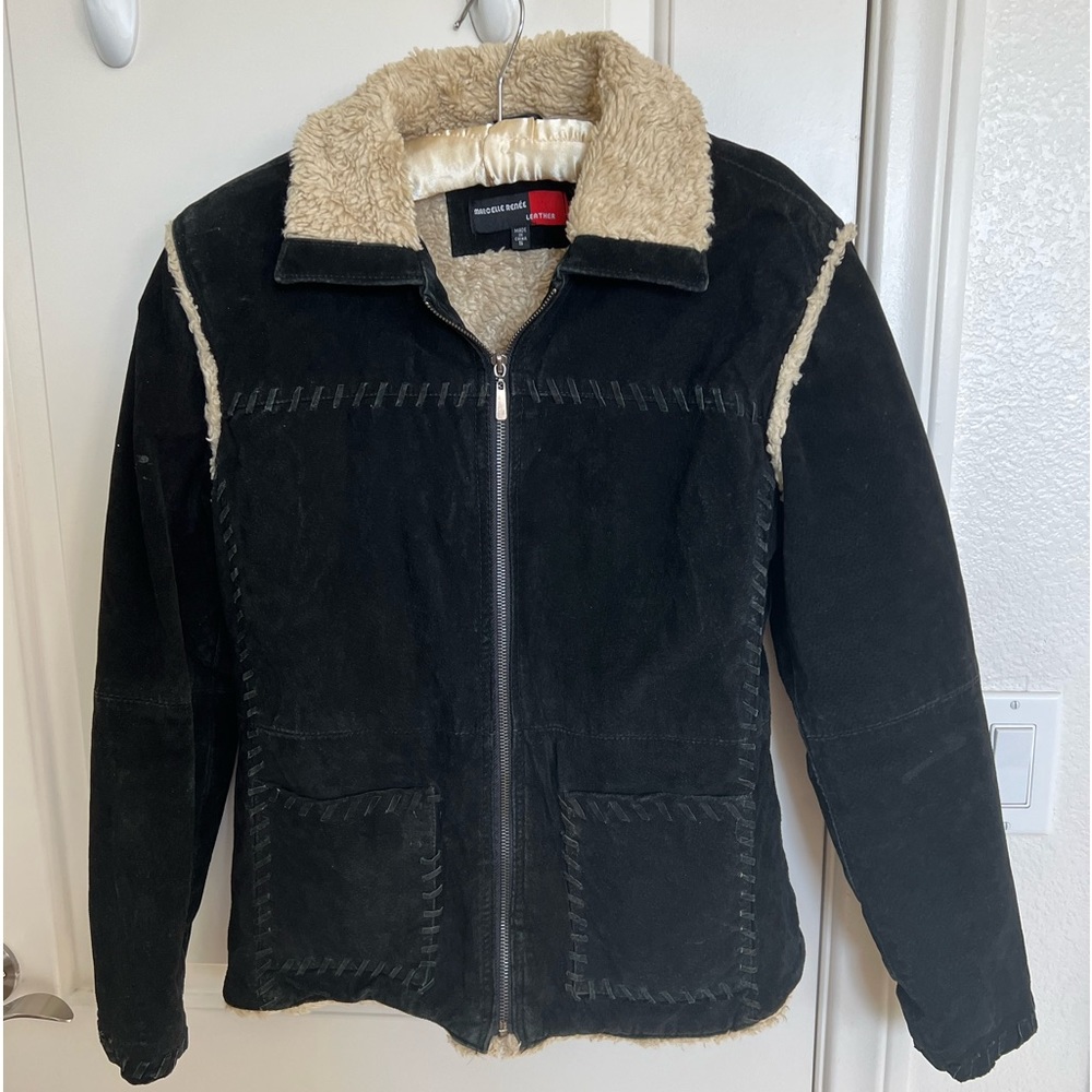 Marcelle Renee leather jacket